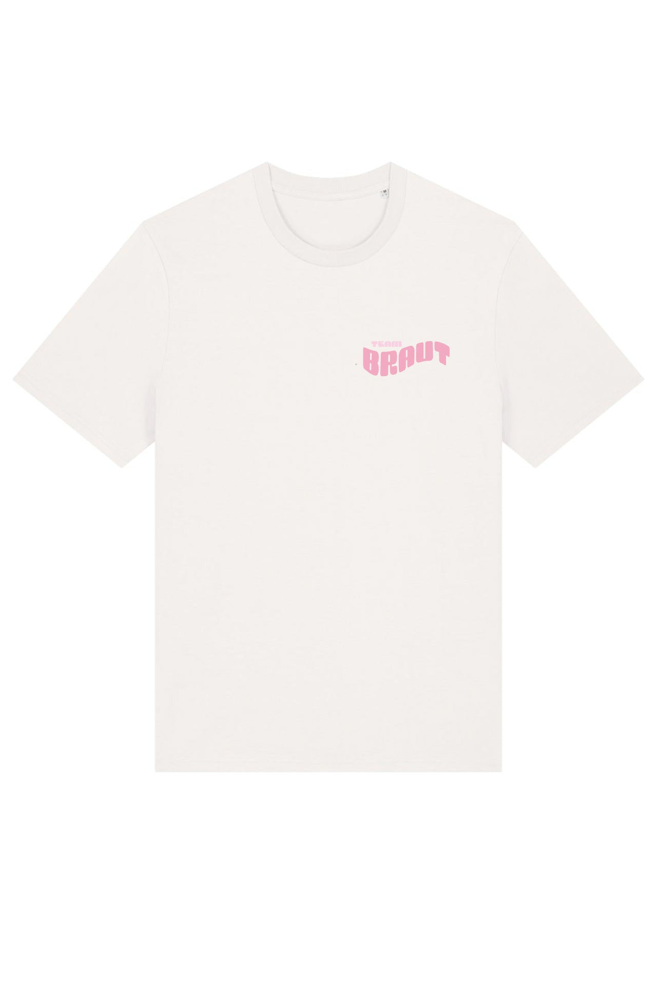 Team Braut Waves JGA Shirt - Bio-Baumwolle Off-White