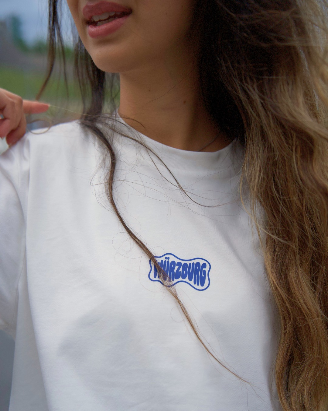 Festung Würzburg T-Shirt - Bio-Baumwolle Off-White