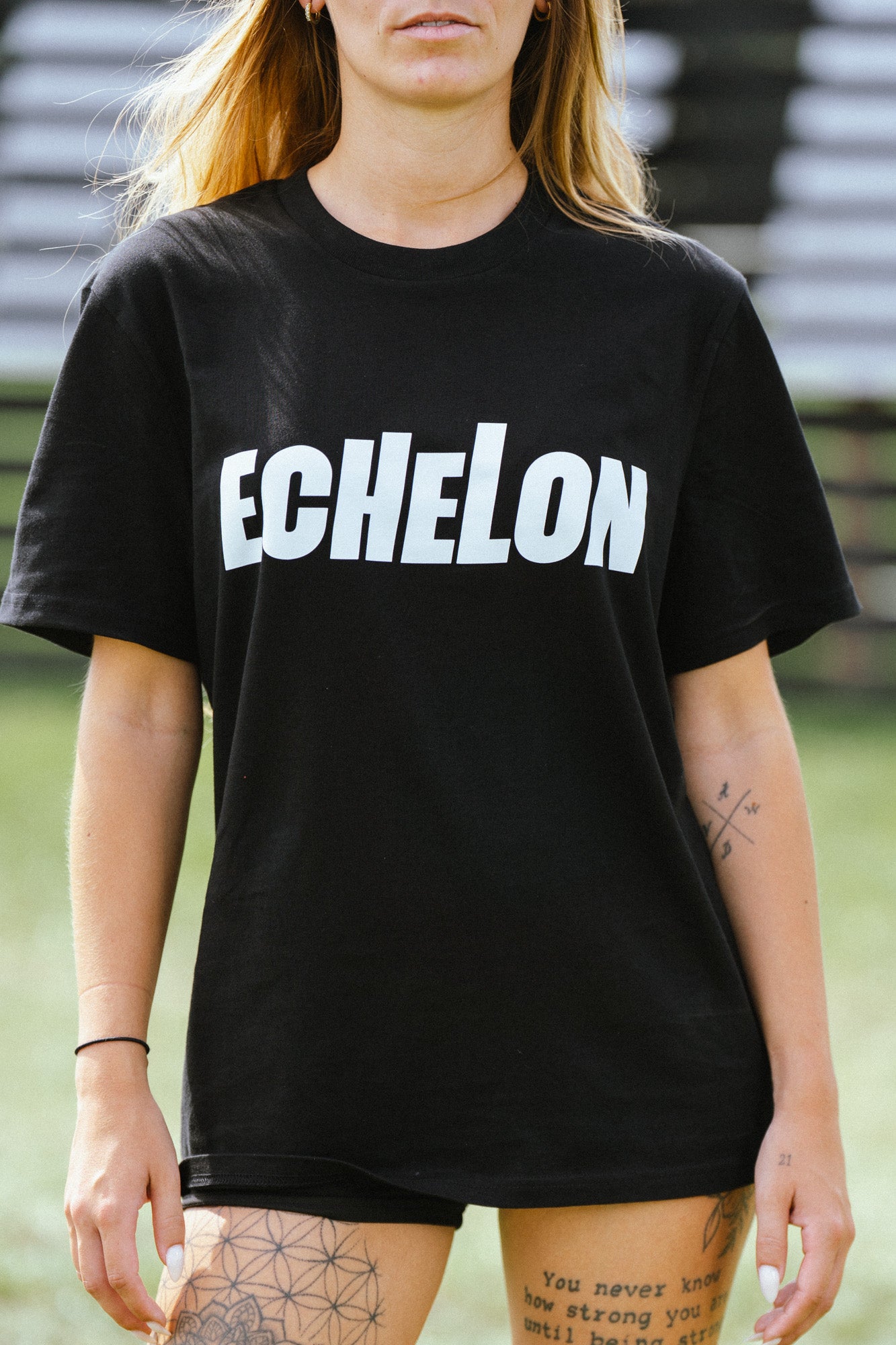 Logo Shirt Black I Echelon Festival