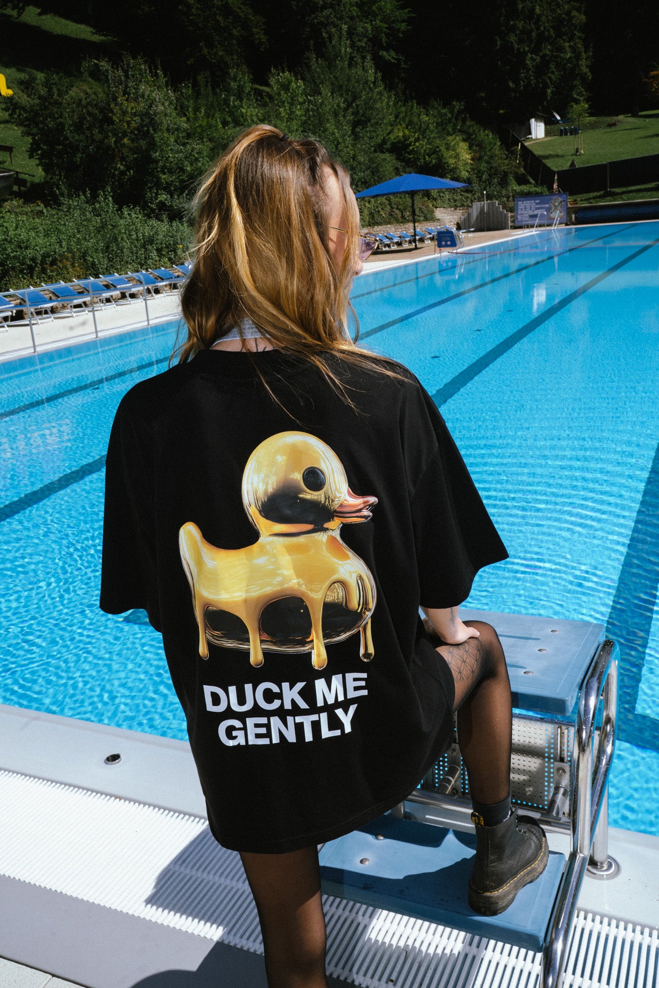 Acid Duck Oversized Shirt I WALDFESTIVAL