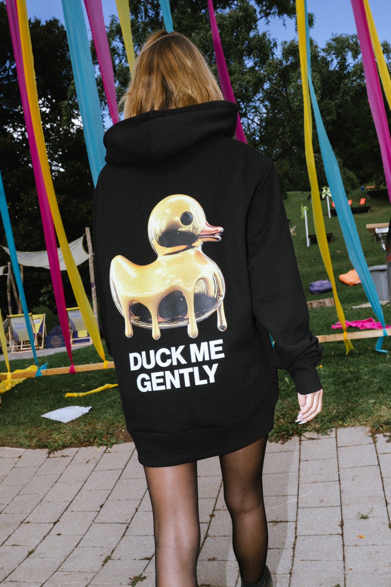 Acid Duck Regular Hoodie I WALDFESTIVAL