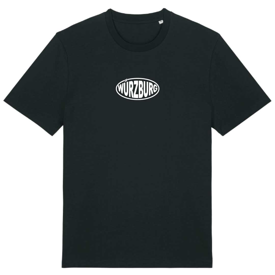 Würzburg Button Shirt - Bio-Baumwolle Black