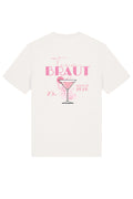 Team Braut Cocktail JGA Shirt - Bio-Baumwolle Off-White