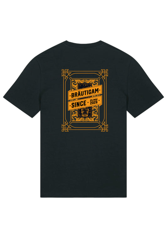 Team Bräutigam JGA Shirt II - Bio-Baumwolle Black