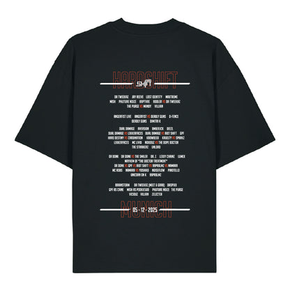 Line Up Oversized Shirt I Hardshift Festival