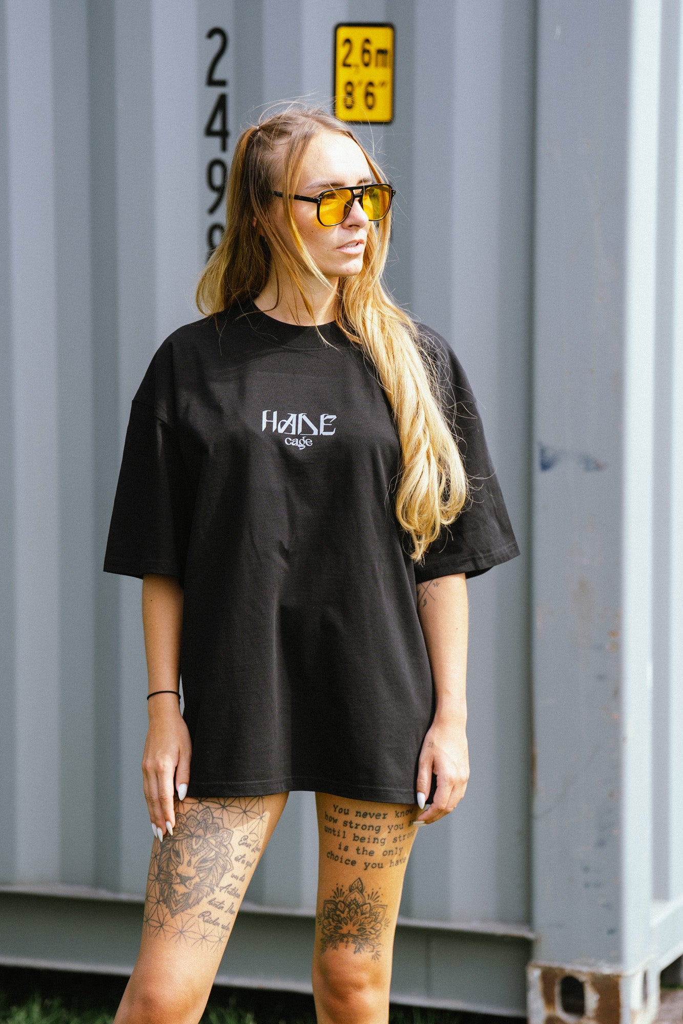 Hade Cage Logo Oversized Shirt I Echelon Festival