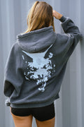 Hade Cage Dog Oversized Hoodie