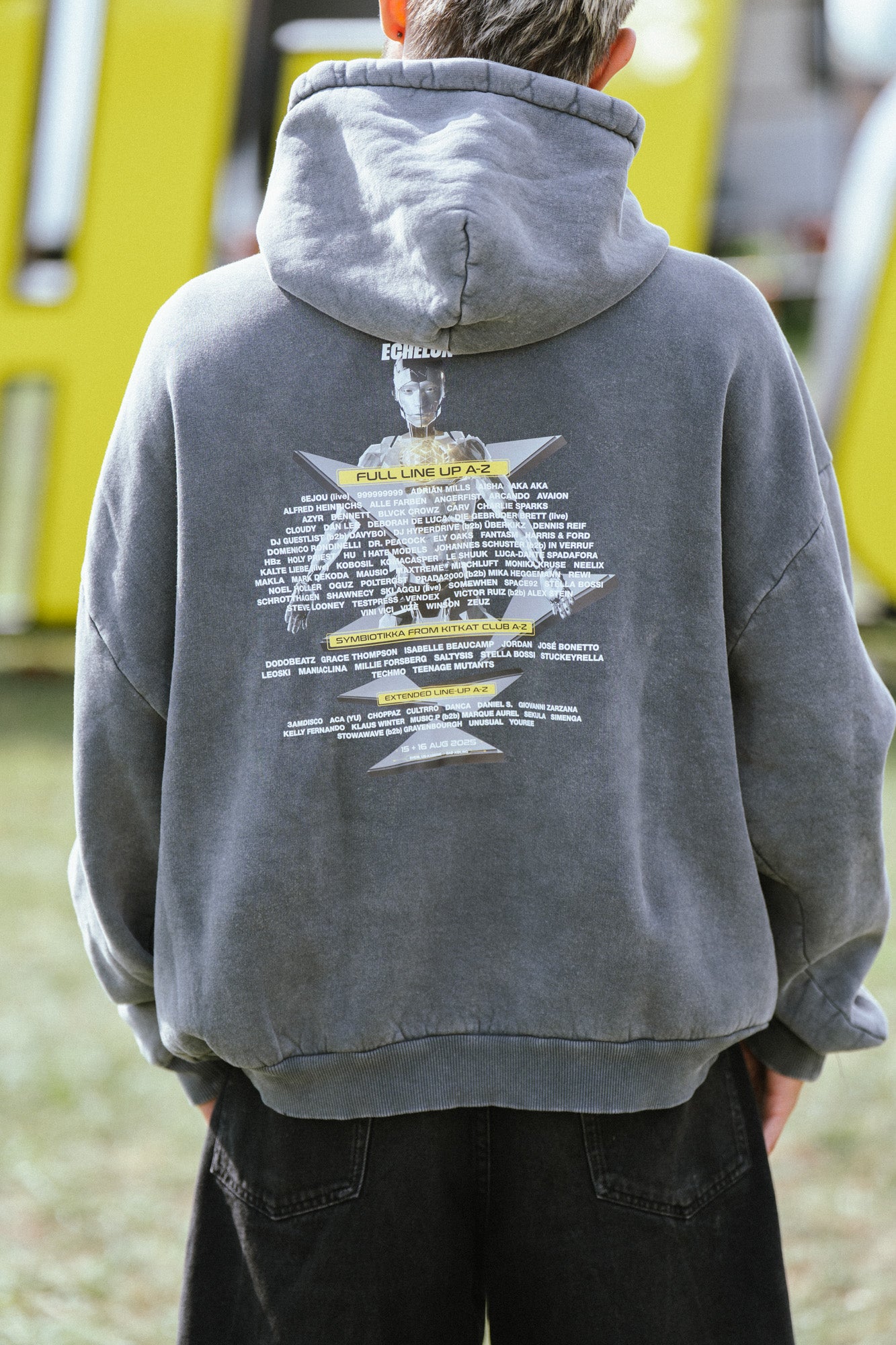 Line-Up Oversized Hoodie I Echelon Festival