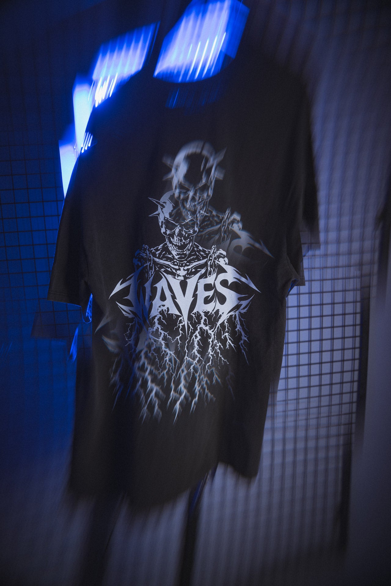 WAVES Tribal Oversized Shirt Vintage Black— Official WAVES Open Air Merch 2026