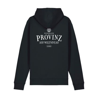 Weltniveau Hoodie - Bio-Baumwolle Black