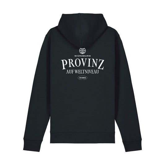 Weltniveau Hoodie - Bio-Baumwolle Black