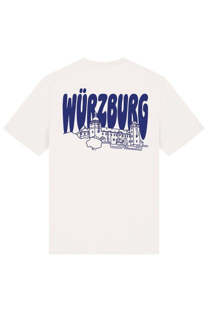 Festung Würzburg T-Shirt - Bio-Baumwolle Off-White