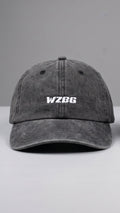 WZBG Dad Cap - Washed Black