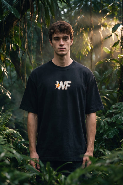 WF Line-Up Shirt I Oversized Black I Waldfestival 2026