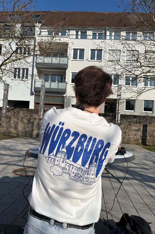 Festung Würzburg T-Shirt - Bio-Baumwolle Off-White