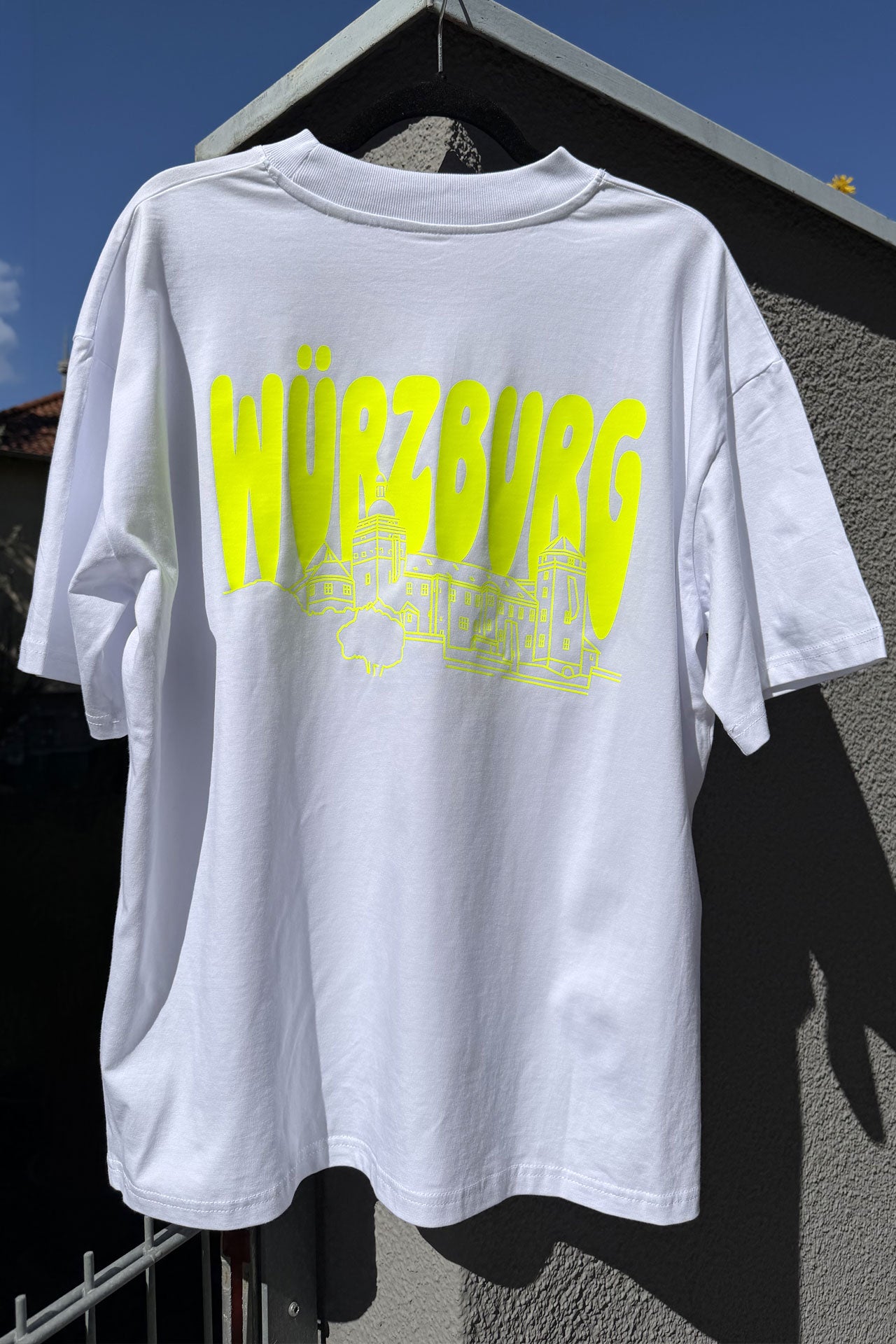 Limitiertes Festung Würzburg Oversized T-Shirt - Bio-Baumwolle